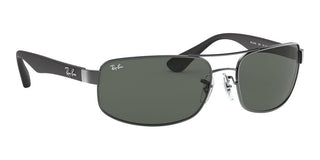 Ray-Ban RB 3445 men Ruthenium Geometric Sunglasses