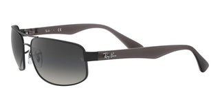 Ray-Ban RB 3445 men Black Geometric Sunglasses