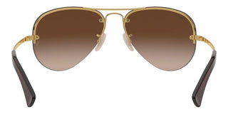 Ray-Ban RB 3449 unisex Gold Pilot Sunglasses