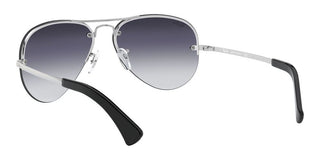 Ray-Ban RB 3449 unisex Silver Pilot Sunglasses