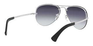 Ray-Ban RB 3449 unisex Silver Pilot Sunglasses