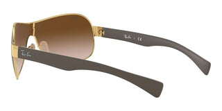 Ray-Ban RB 3471 unisex Gold Shield Sunglasses