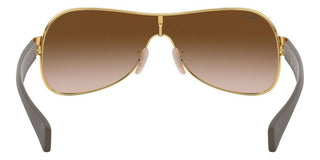 Ray-Ban RB 3471 unisex Gold Shield Sunglasses