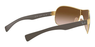 Ray-Ban RB 3471 unisex Gold Shield Sunglasses