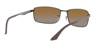 Ray-Ban RB 3498 unisex Ruthenium Geometric Sunglasses