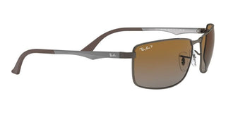 Ray-Ban RB 3498 unisex Ruthenium Geometric Sunglasses