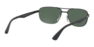 Ray-Ban RB 3528 unisex Black Geometric Sunglasses