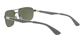 Ray-Ban RB 3528 unisex Ruthenium Geometric Sunglasses