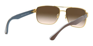 Ray-Ban RB 3530 unisex Gold Geometric Sunglasses