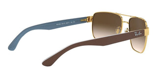 Ray-Ban RB 3530 unisex Gold Geometric Sunglasses