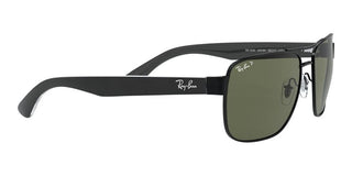 Ray-Ban RB 3530 unisex Black Geometric Sunglasses