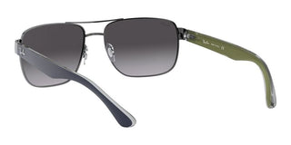 Ray-Ban RB 3530 unisex Ruthenium Geometric Sunglasses