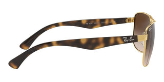 Ray-Ban RB 3533 unisex Gold Geometric Sunglasses