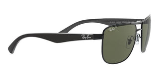 Ray-Ban RB 3533 unisex Black Geometric Sunglasses