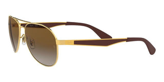 Ray-Ban RB 3549 men Gold Pilot Sunglasses