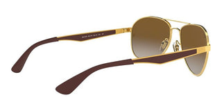 Ray-Ban RB 3549 men Gold Pilot Sunglasses