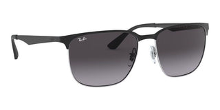 Ray-Ban RB 3569 unisex Black Geometric Sunglasses