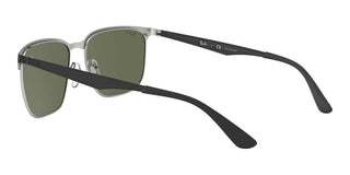 Ray-Ban RB 3569 unisex Black Geometric Sunglasses