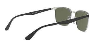 Ray-Ban RB 3569 unisex Black Geometric Sunglasses