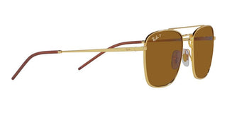 Ray-Ban RB 3588 men Brown Pilot Sunglasses