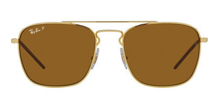 Ray-Ban RB 3588 men Brown Pilot Sunglasses