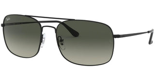 Ray-Ban RB 3611 unisex Black Pilot Sunglasses