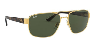 Ray-Ban RB 3663 men Gold Pilot Sunglasses