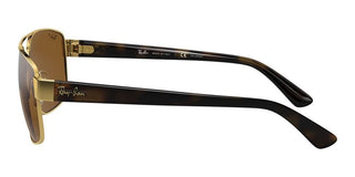 Ray-Ban RB 3663 men Gold Pilot Sunglasses