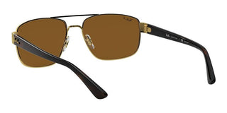 Ray-Ban RB 3663 men Gold Pilot Sunglasses