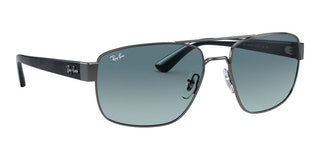 Ray-Ban RB 3663 men Ruthenium Pilot Sunglasses