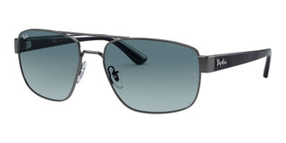 Ray-Ban RB 3663 men Ruthenium Pilot Sunglasses