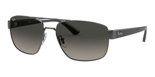 Ray-Ban RB 3663 men Ruthenium Pilot Sunglasses