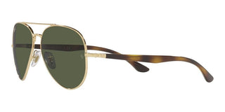 Ray-Ban RB 3675 unisex Gold Pilot Sunglasses