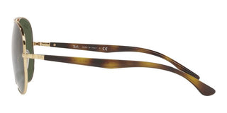 Ray-Ban RB 3675 unisex Gold Pilot Sunglasses