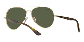 Ray-Ban RB 3675 unisex Gold Pilot Sunglasses