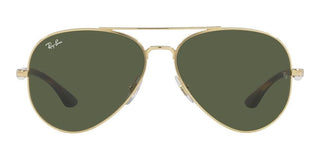 Ray-Ban RB 3675 unisex Gold Pilot Sunglasses