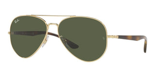 Ray-Ban RB 3675 unisex Gold Pilot Sunglasses