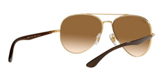 Ray-Ban RB 3675 unisex Gold Pilot Sunglasses