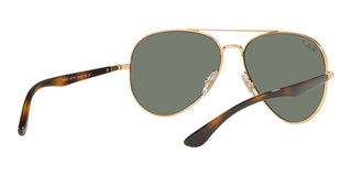 Ray-Ban RB 3675 unisex Gold Pilot Sunglasses