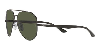 Ray-Ban RB 3675 unisex Black Pilot Sunglasses