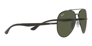 Ray-Ban RB 3675 unisex Black Pilot Sunglasses