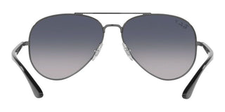 Ray-Ban RB 3675 unisex Ruthenium Pilot Sunglasses