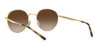 Ray-Ban RB 3681 unisex Gold Round Sunglasses