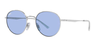 Ray-Ban RB 3681 unisex Silver Round Sunglasses