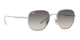 Ray-Ban RB 3682 unisex Silver Geometric Sunglasses