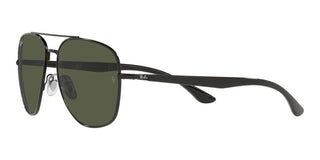 Ray-Ban RB 3683 unisex Black Pilot Sunglasses