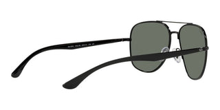 Ray-Ban RB 3683 unisex Black Pilot Sunglasses