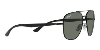 Ray-Ban RB 3683 unisex Black Pilot Sunglasses