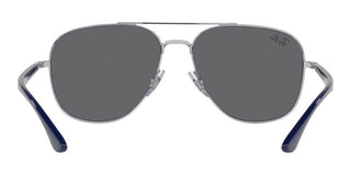 Ray-Ban RB 3683 unisex Silver Pilot Sunglasses