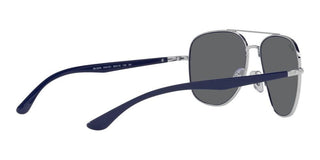 Ray-Ban RB 3683 unisex Silver Pilot Sunglasses